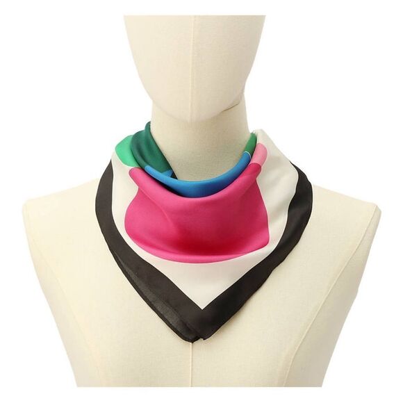 NWT Kate Spade printed silk scarf 20.5 x 20.5 - Picture 5 of 9